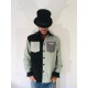 Tweed Noir/vert