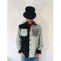 Tweed Noir/vert
