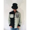 Tweed Noir/vert